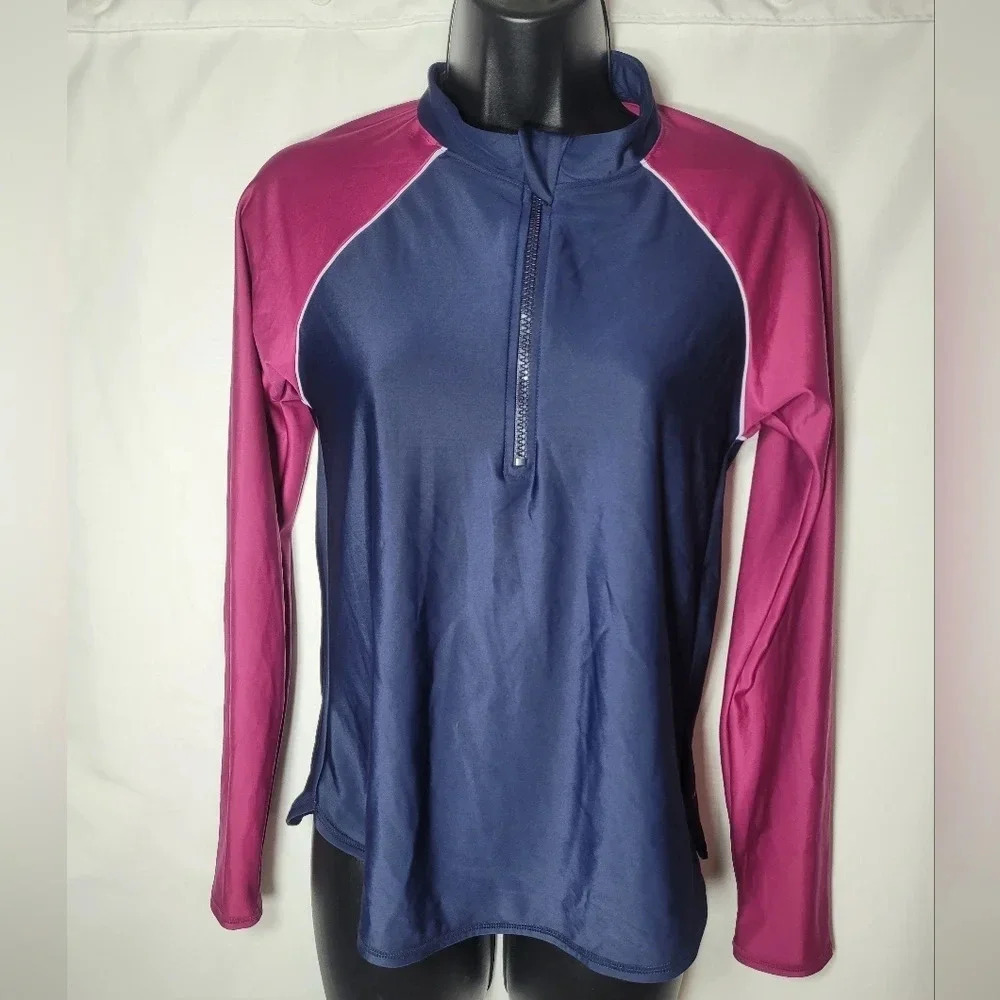 All In Motion Long Sleeve Rash Guard Swim shirt